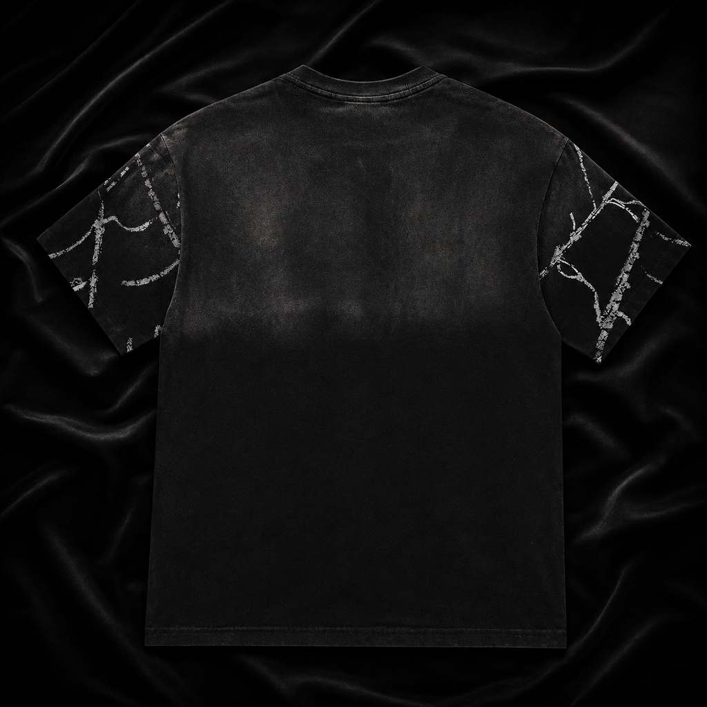 REMERA VALLEY SPIDER PRINT WASHED