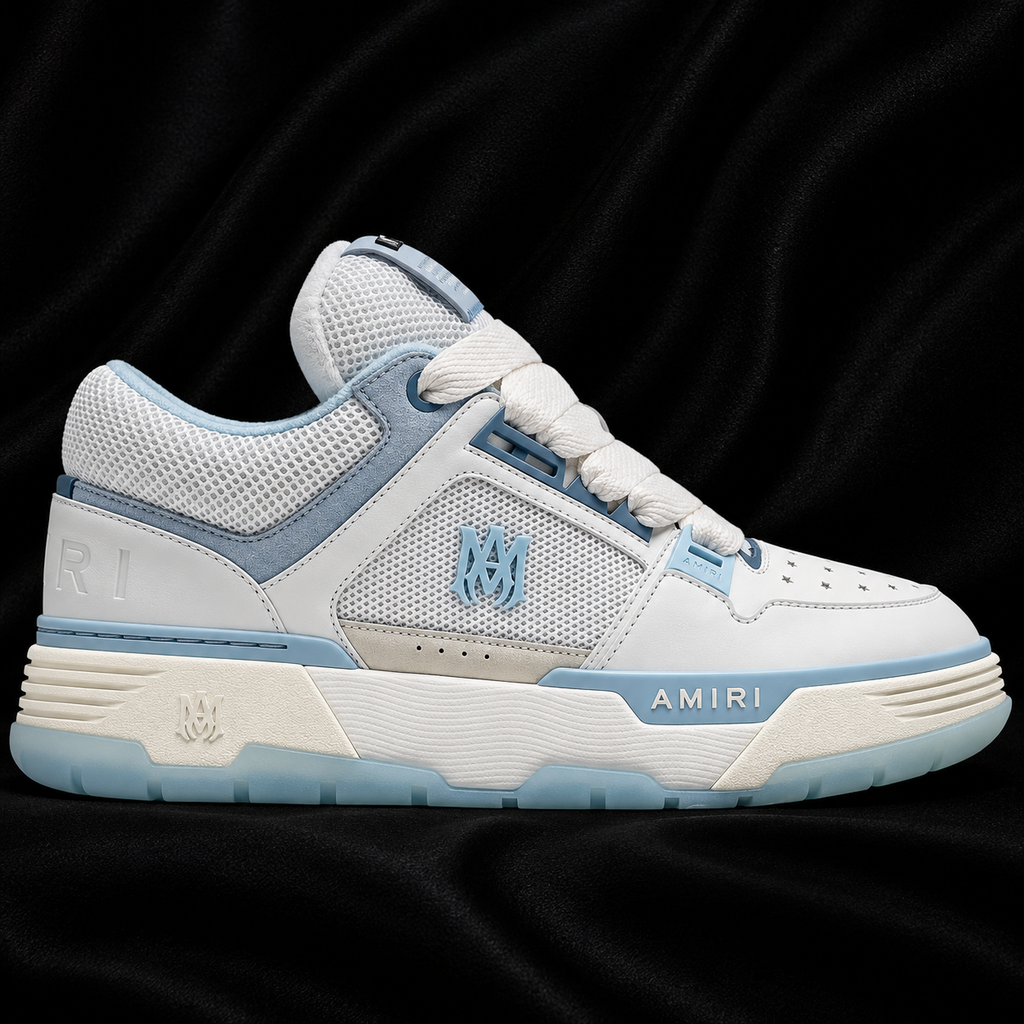 AMIRI MA-1 BLANCO AZUL