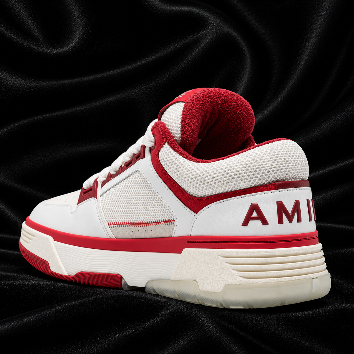 AMIRI MA-1 BLANCO ROJO