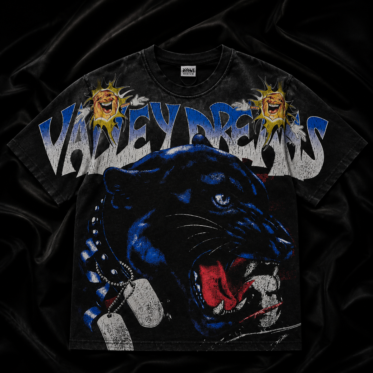REMERA VALE FOREVER FURY BIG TEE BLACK
