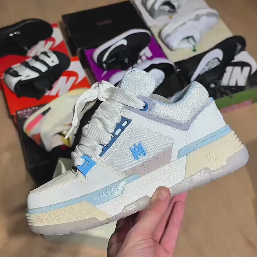 AMIRI MA-1 BLANCO AZUL